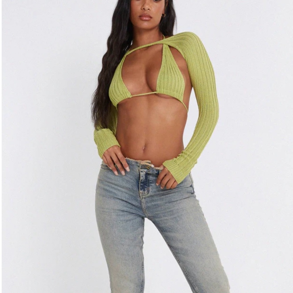 Motel Rocks Green Bolero - Picture 6 of 6